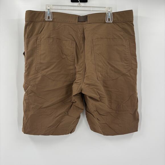 Mountain Hardwear Mens Sz38 Brown Belted Hiking Cargo Shorts - Picture 6 of 6